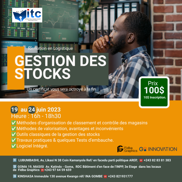 LOGISTIQUE GESTIONS DE STOCKS 